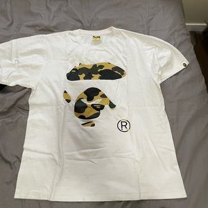 Authentic Bathing Ape shirt size large